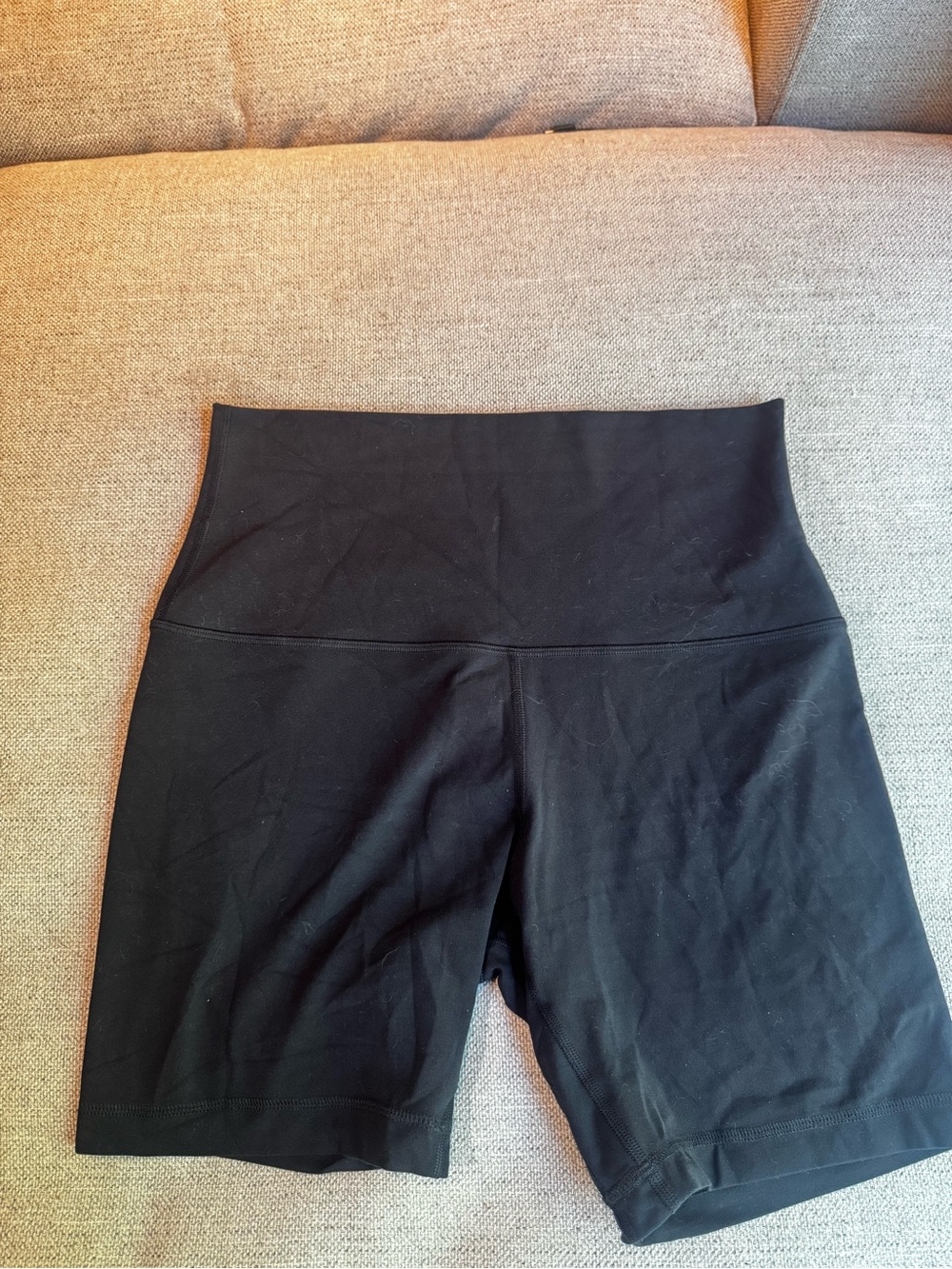 lululemon athletica align 6” Black Athletic Bike Shorts